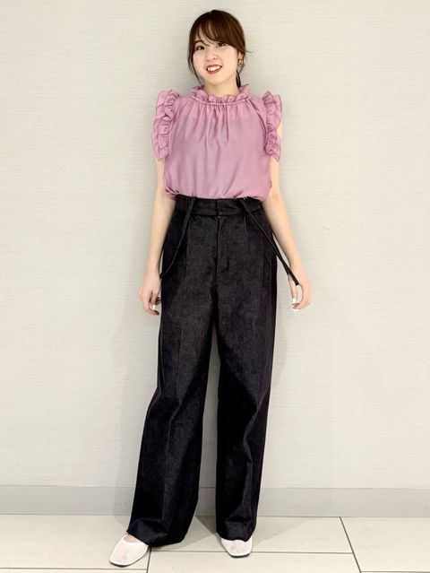 【新品】コットンフリルボリュームタックスカート ブラック×ホワイト コットンフリルボリュームタックスカート – pium