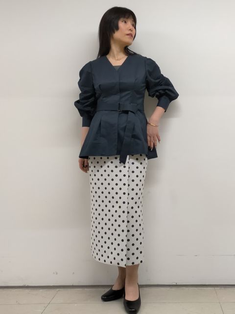 STORYコラボ》V開きシャツジャケット《ROBE SUPERIOR CLOSET》｜INED