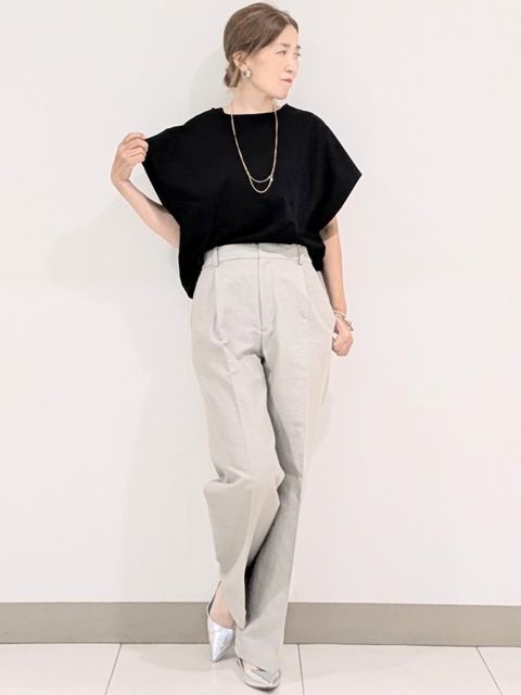 イネドのパンツスーツ STORYコラボ》ベルト付き2WAYパンツ《ROBE SUPERIOR CLOSET