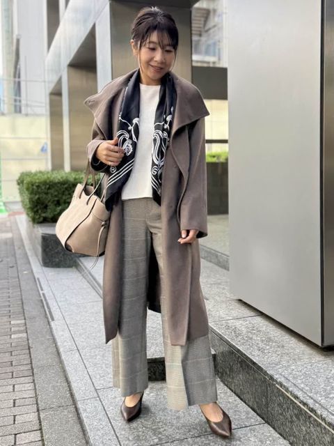 【タグ付/未使用品】SUPERIOR CLOSET INED ロングコート イネド INED 《大きいサイズ》ショールカラーロングコート《SUPERIOR