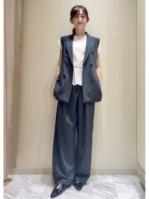 cocotheoryluxe 23AW live2 ダブルブレスト ジレ cocotheoryluxe 23AW