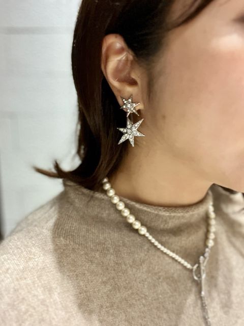 STAR 2way ピアス｜ADER.bijoux（アデルビジュー）｜フランドル 