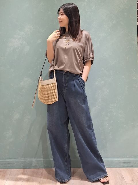 【極美品】イネド　イタリア製MANTECO生地 ピーコート　ネイビー　サイズ11 ネイビー 【MANTECO】スタンドカラーコート ウール混 インポート