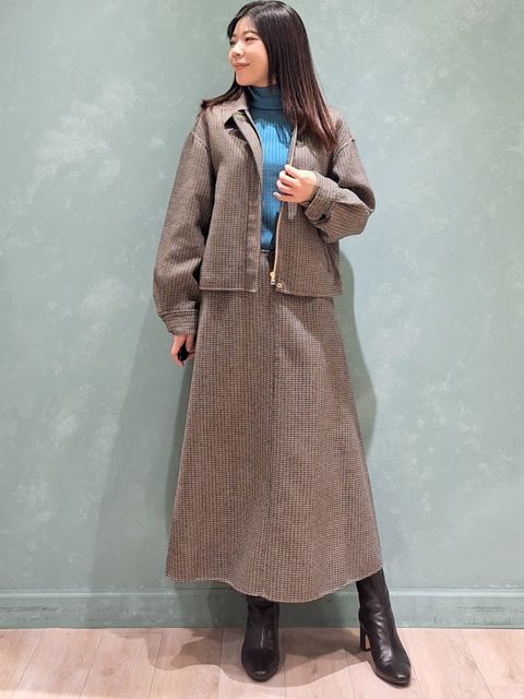 ef-de アンゴラベルテッドファーコート　7号　イネド　アナイ　IENA INED（イネド）｜フランドル（FLANDRE）オンライン