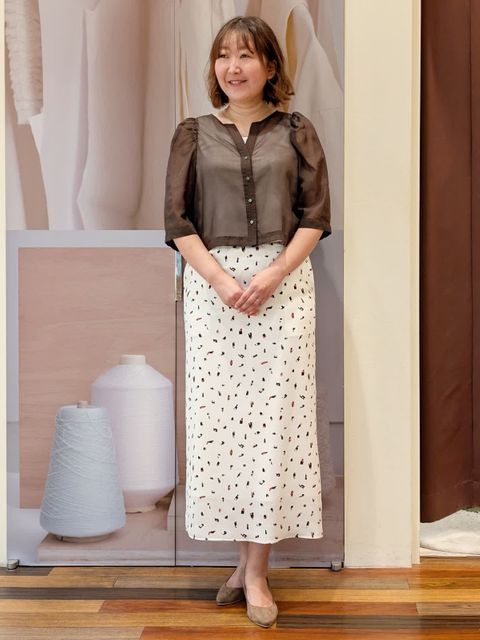 トップス 3daime コラボSTORY》シアー3wayトップス【STORY10月号掲載】｜DAY by