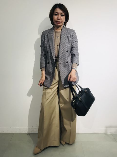 イネドのパンツスーツ STORYコラボ》ベルト付き2WAYパンツ《ROBE SUPERIOR CLOSET