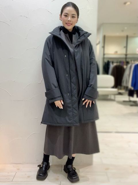 【タグ付/未使用品】SUPERIOR CLOSET INED ロングコート イネド INED 《大きいサイズ》ショールカラーロングコート《SUPERIOR
