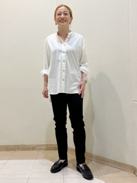 イッツインターナショナル（I．T．’S． international）/オーガニックコットンバンドカラーシャツ オーガニックコットンバンドカラーシャツ｜DAY by DAY It's