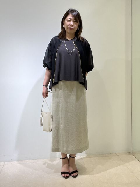ef-de アンゴラベルテッドファーコート　7号　イネド　アナイ　IENA アンゴラウール Aラインショートコート（01-15WE03-203）｜K.T