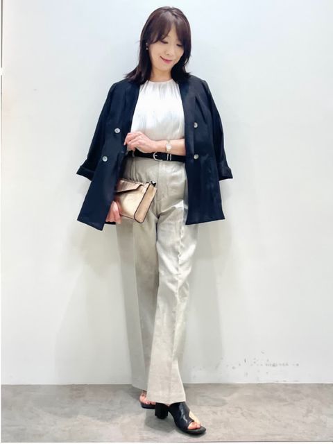 イネドのパンツスーツ STORYコラボ》ベルト付き2WAYパンツ《ROBE SUPERIOR CLOSET