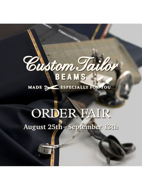 Custom Tailor BEAMS〉オーダーフェア開催 - LUCUA osaka（ルクア大阪）