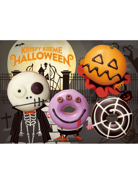 KRISPY KREME HALLOWEEN】今年のハロウィンはちょっぴりダークで可愛い