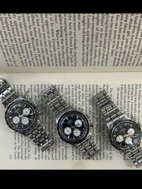 SEIKOアドバンクロノグラフ3個セット SEIKOアドバンクロノグラフ3個セット SEIKOアドバンクロノグラフ3個