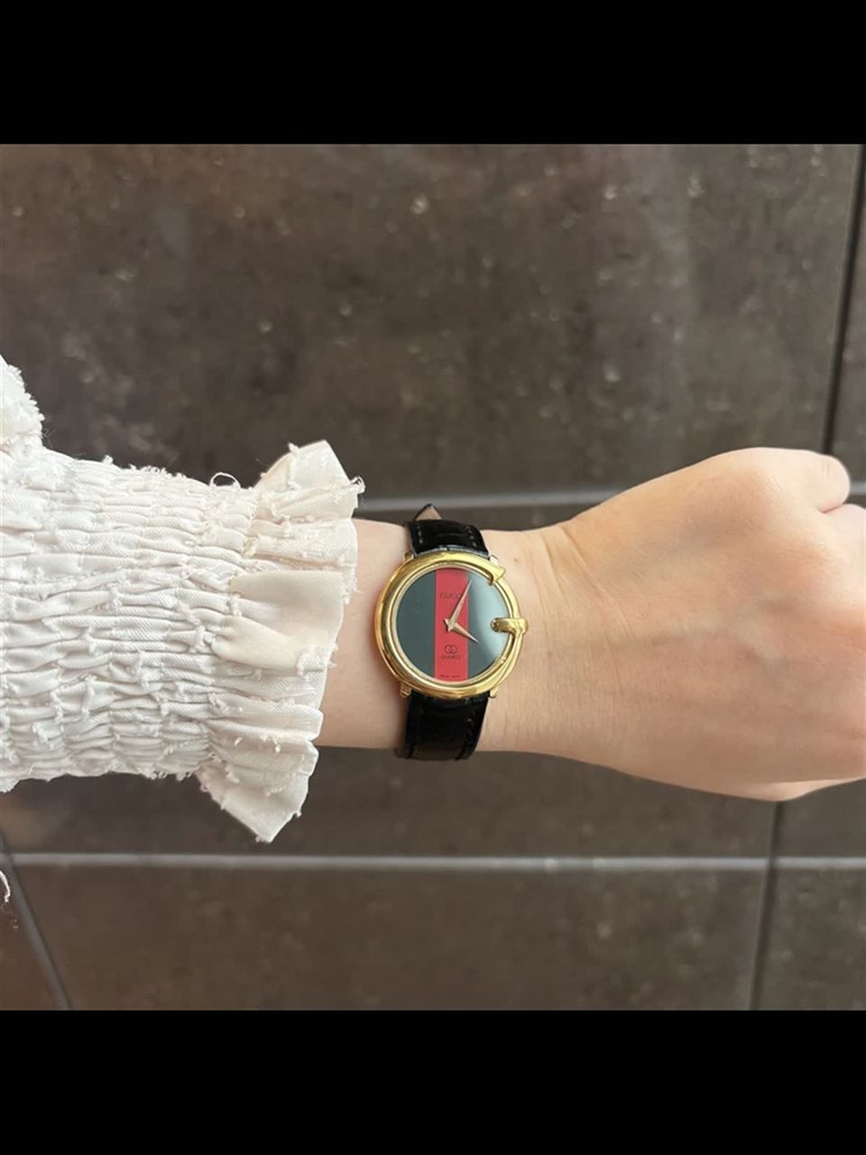 ⭐【超美品レア】ヴィンテージグッチ Gフェイス腕時計(稼働品) vintage GUCCI】Gモチーフのご紹介 - LUCUA osaka（ルクア大阪）