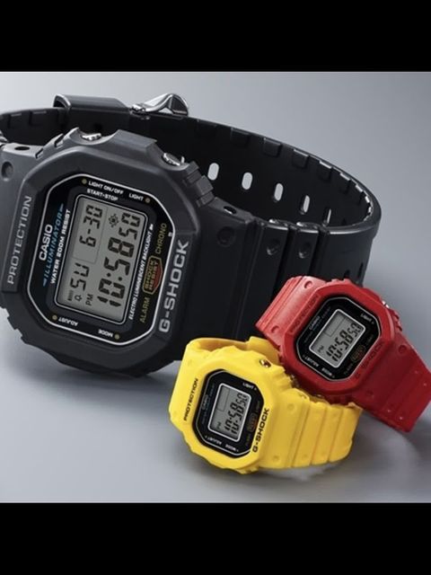 G-SHOCK Nano】DWN-5600-4JR(レッド) DWN-5600-9JR(イエロー) リング