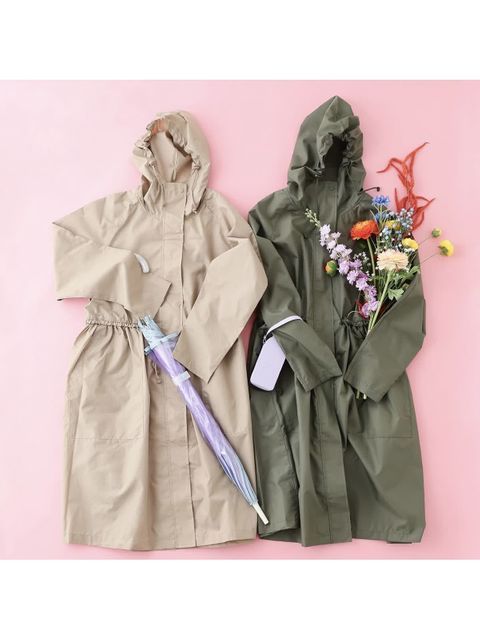雨の日のお出かけも可愛く楽しめる>Francfranc レインコート - LUCUA