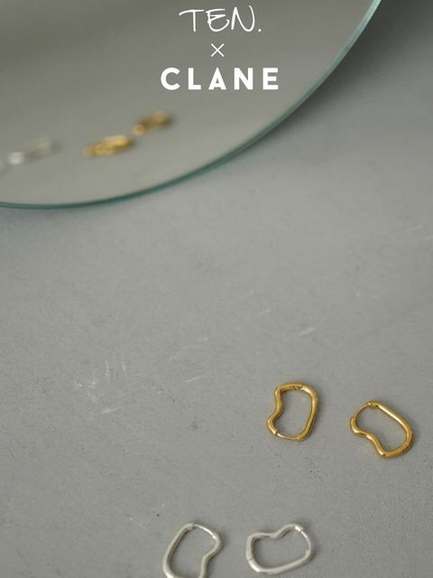 TEN. × CLANE カシューピアス-