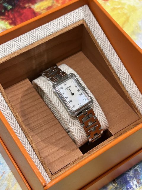 不動品HERMES ♡クロアジュール ヴィンテージ 時計 9a02aa6a9c9fd955484787e7cb4519
