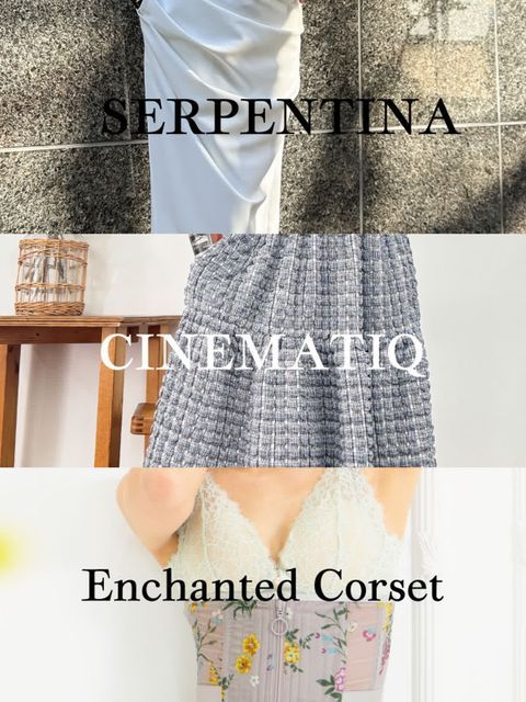 値下！CINEMATIQ SERPENTINA ウォッシャブルキルティングコート SERPENTINA】【CINEMATIQ】【Enchanted Corset】POP UP - LUCUA osaka