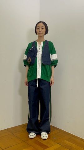 CONVERSE TOKYO × kotohayokozawa 】メッシュドッキングデニム